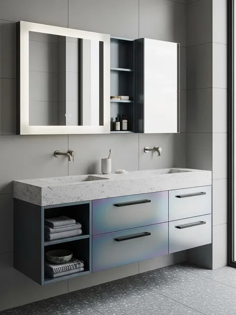 Suite de Baño y Tocador Acqua 10