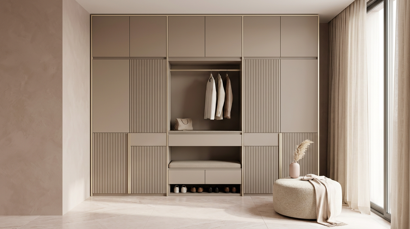Fadior Savile Entryway Suite — lifestyle setting with natural light and residential styling