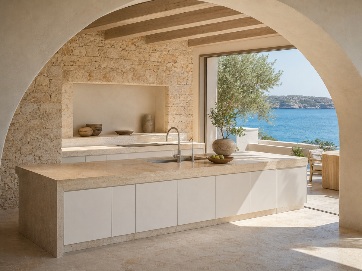 Fadior Meridian Kitchen Suite with Diamond Clean Sink Gallery — 304 stainless steel kitchen system, front view