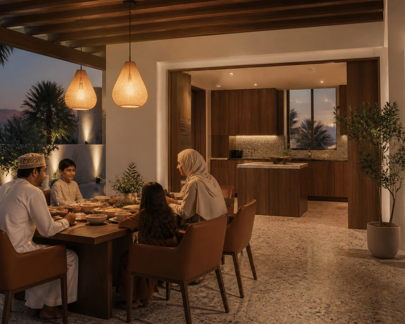 Villa Muscat Cocina y Baño de 48 m² imagen 4