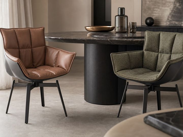 Dining Chair styled in a FADIOR HOME interior setting