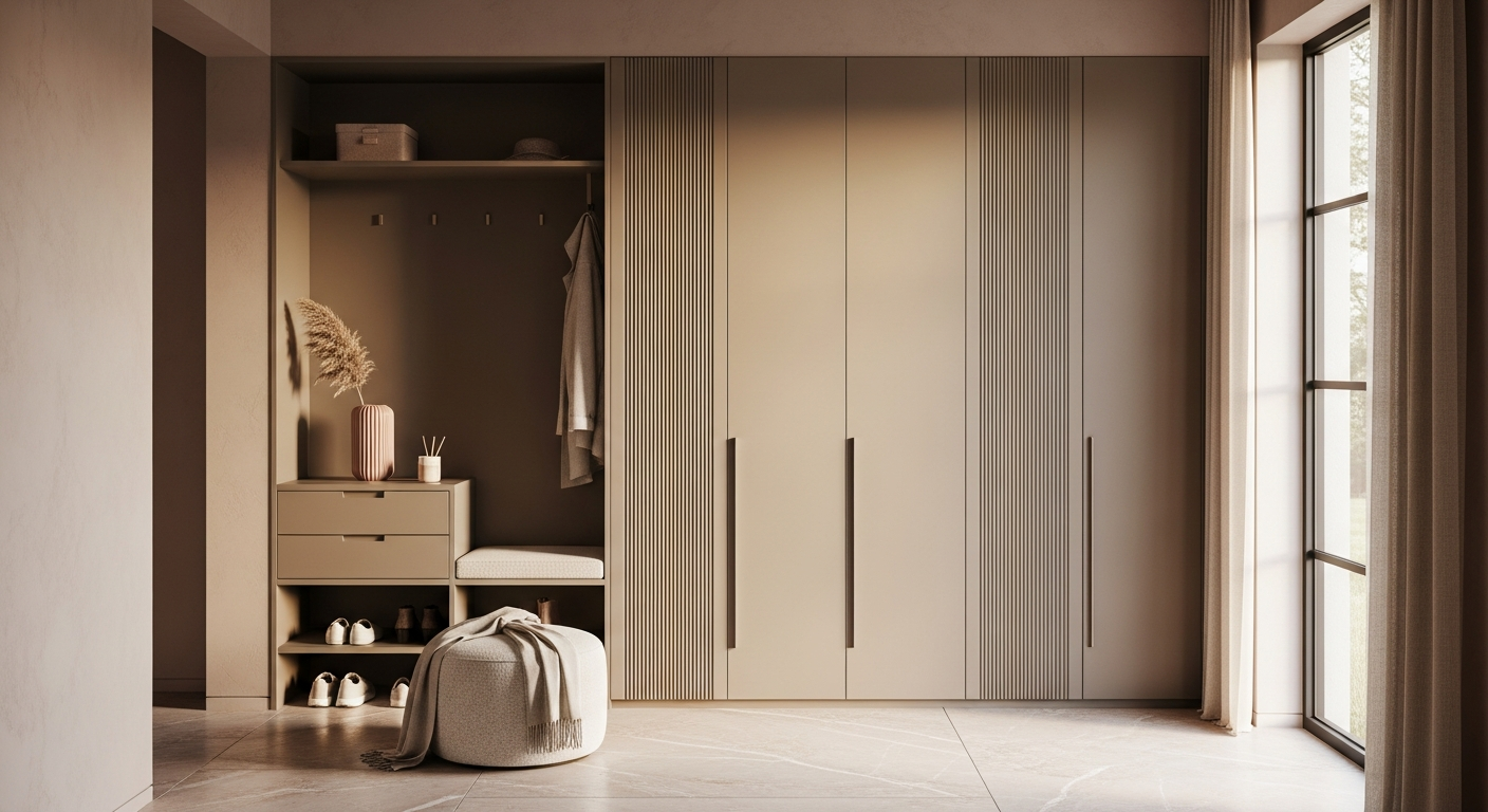 Fadior Archetype Shoe Wardrobe — lifestyle setting with natural light and residential styling