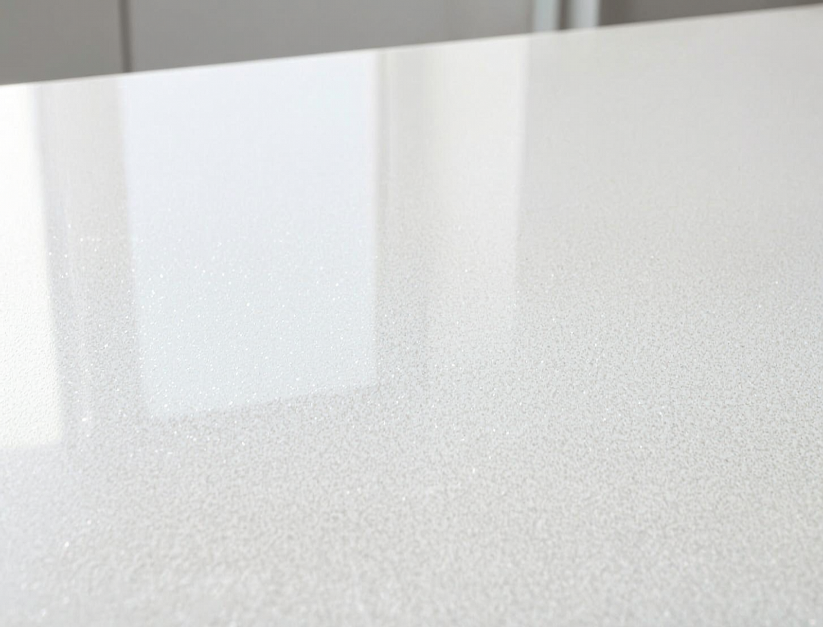 Engineered Quartz Composite Countertop in natural light — Fadior