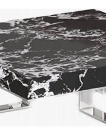 Stone-Top Coffee Table 1000*1000*300 product photo for FADIOR HOME shop