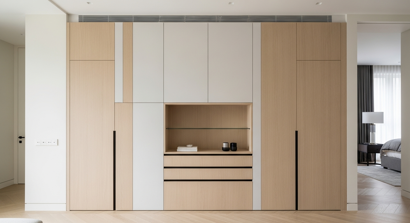 Fadior Lumiere Wardrobe Suite — lifestyle setting with natural light and residential styling