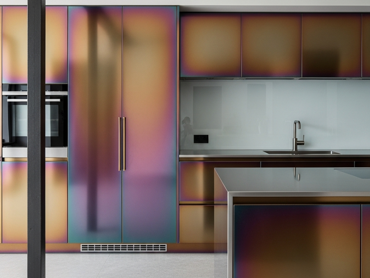 Fadior Abyss Kitchen Suite — 304 stainless steel kitchen system, front view