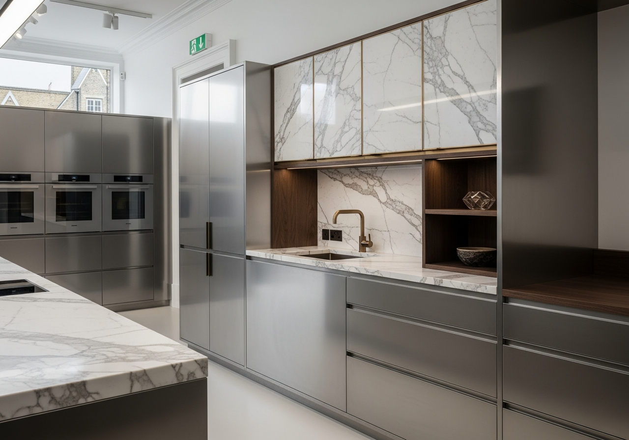 Fadior Chelsea Townhouse Showroom — brand identity moment in space