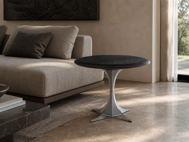 Mesa Auxiliar de Chapa de Olmo