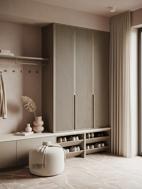 Fadior Archetype Entryway Suite — 304 stainless steel entryway system, front view