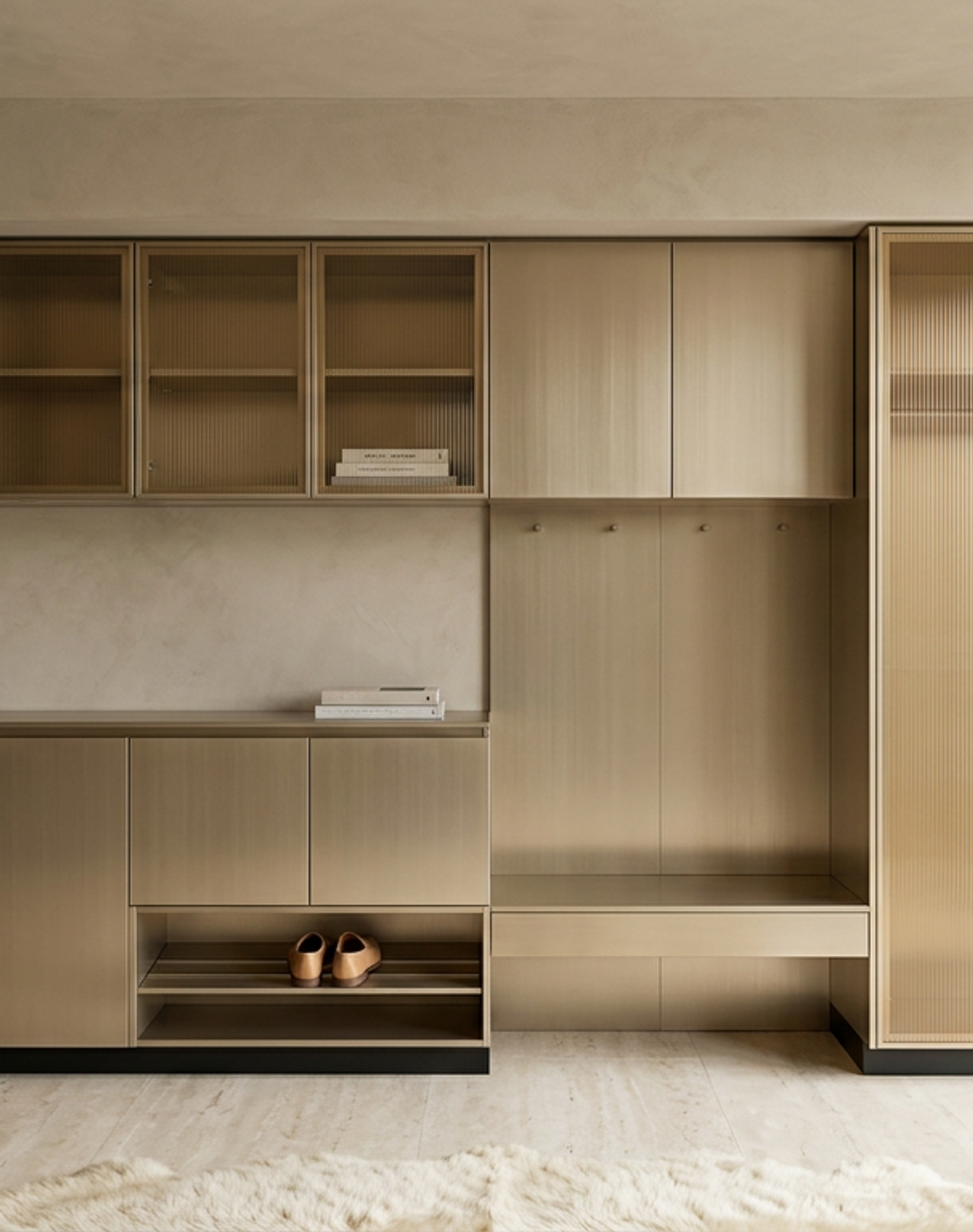 Fadior Archetype Entryway Suite — lifestyle setting with natural light and residential styling