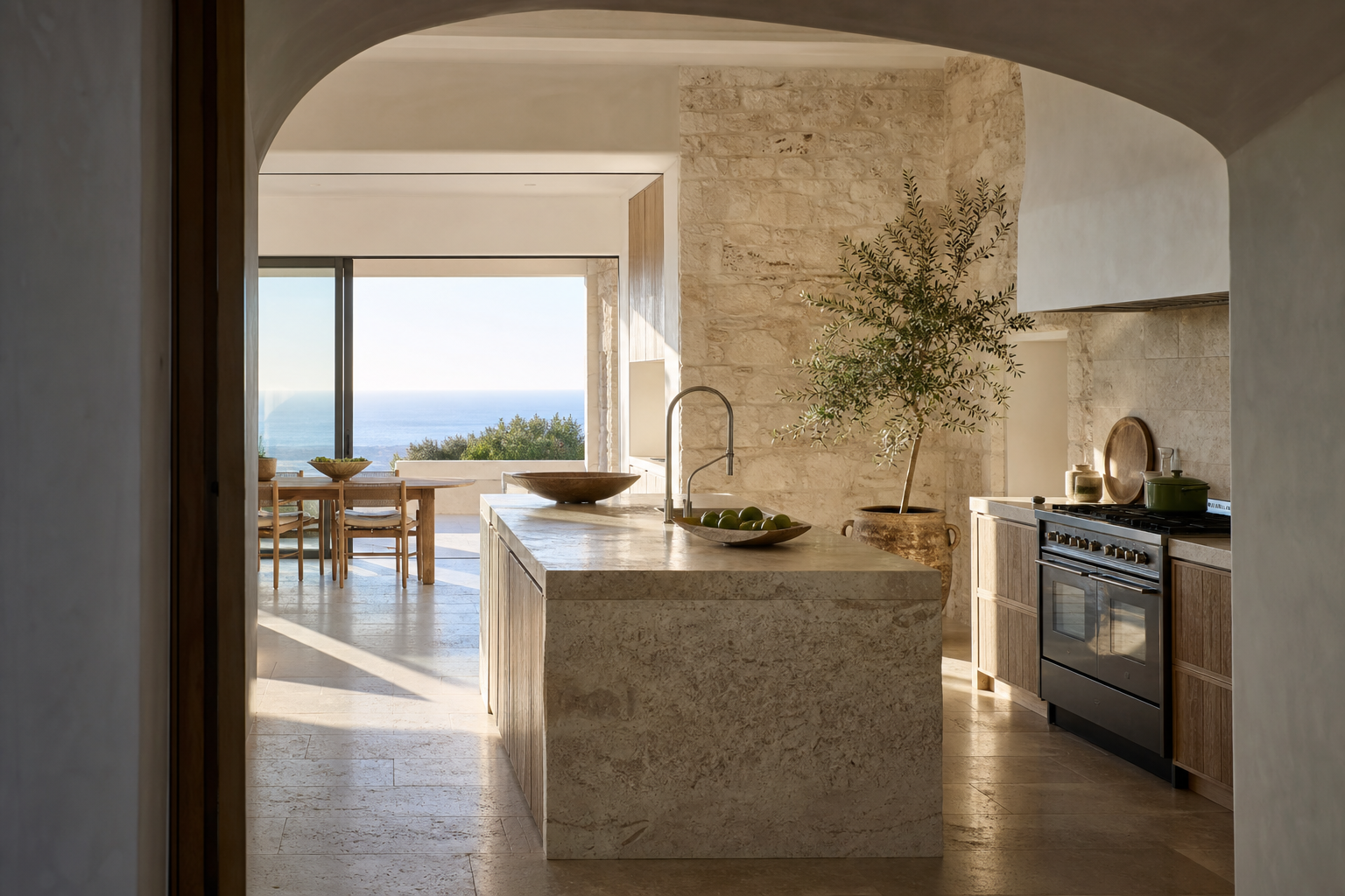 Penthouse de 220 m² en Ciudad del Cabo: cocina y baño imagen 5