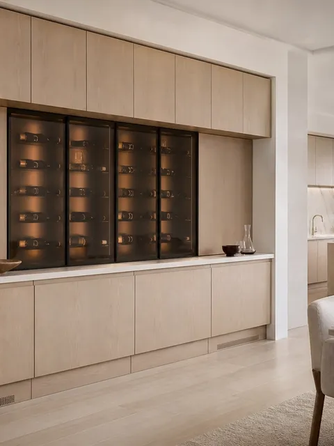 Suite de Armario de Vinos Grotto con Muro de Maridaje de Bebidas Profile