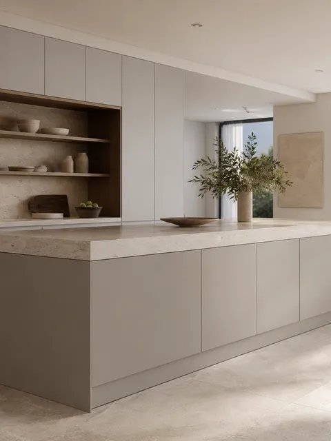 Suite de cocina Pavilion con umbral de servicio sin panel