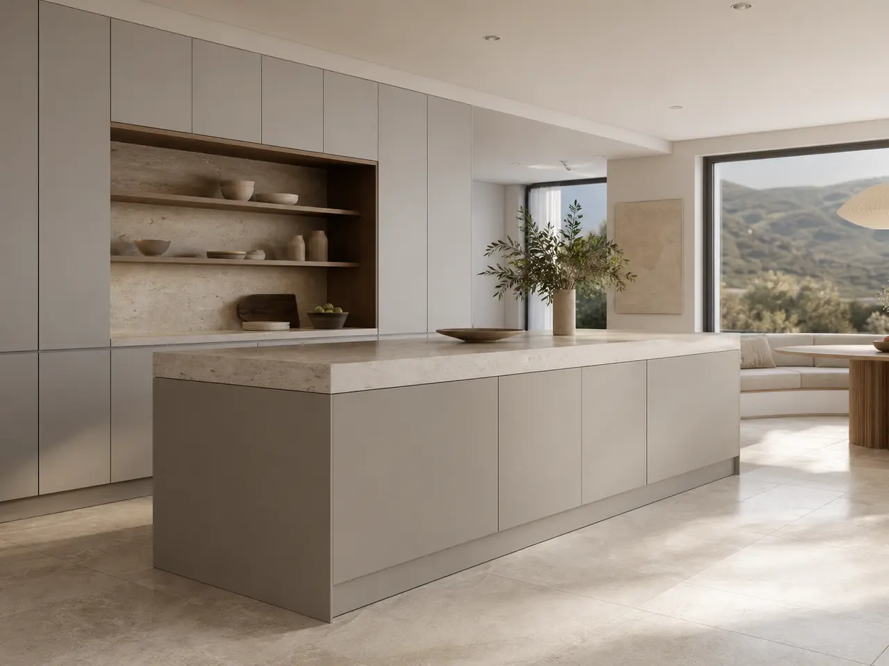 Fadior Pavilion Kitchen Suite with Panel-Less Service Threshold - custom 304 stainless steel kitchen cabinetry with residential finishes, storage planning, and daily workflow