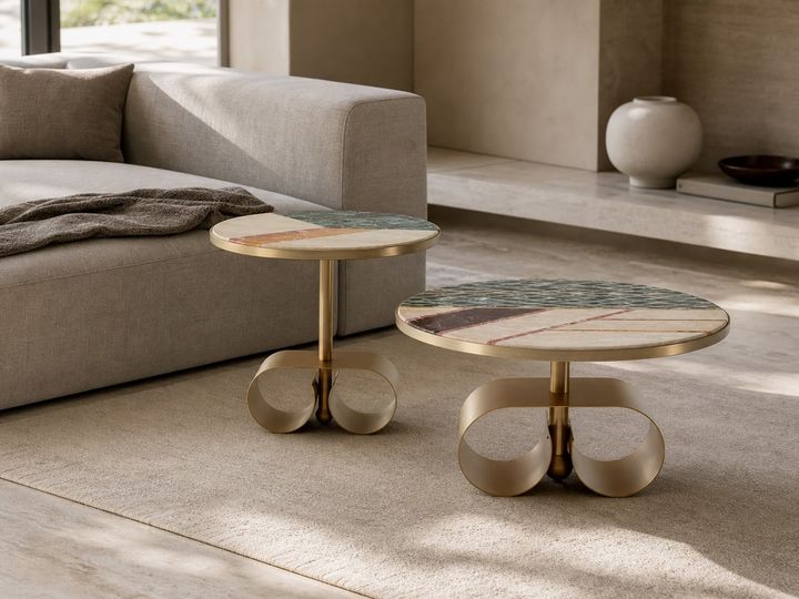Side Table styled in a FADIOR HOME interior setting