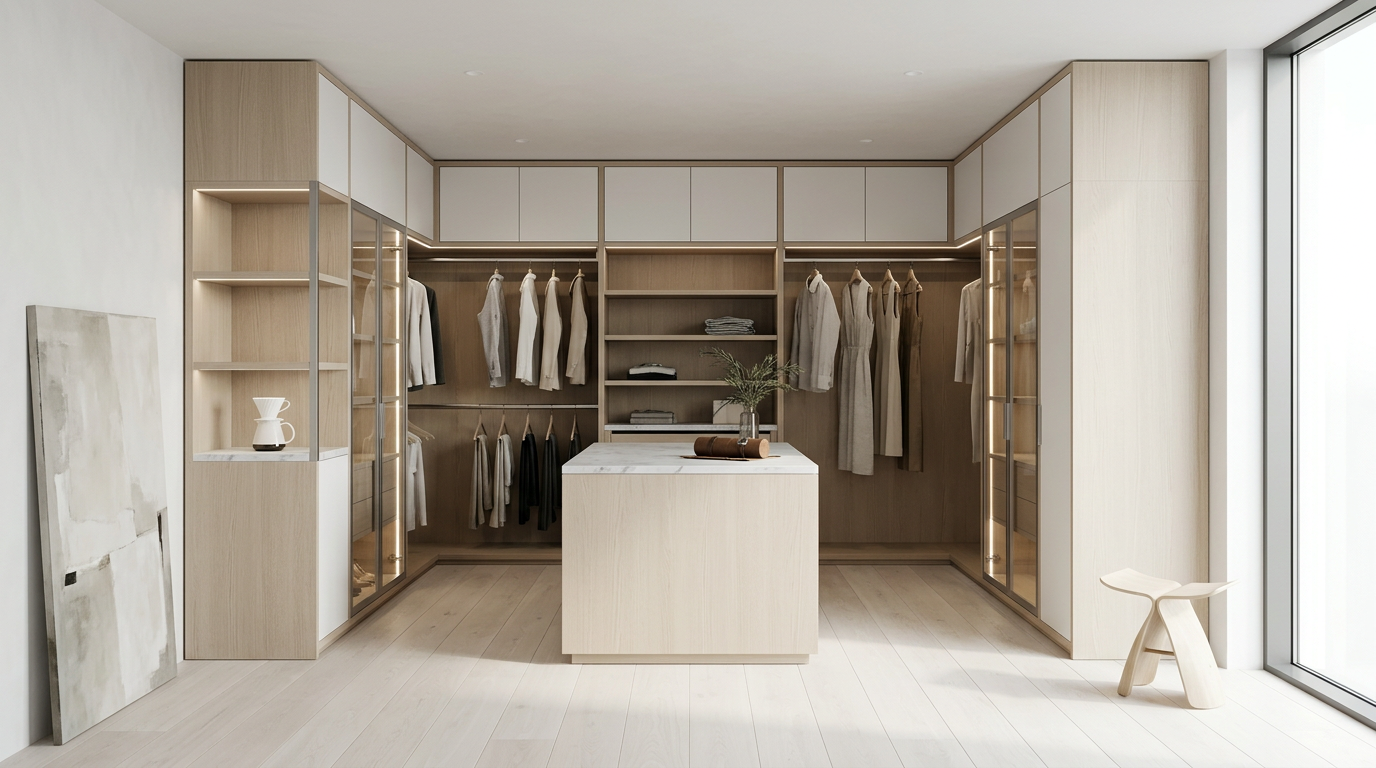 Brera Wardrobe Suite lifestyle view