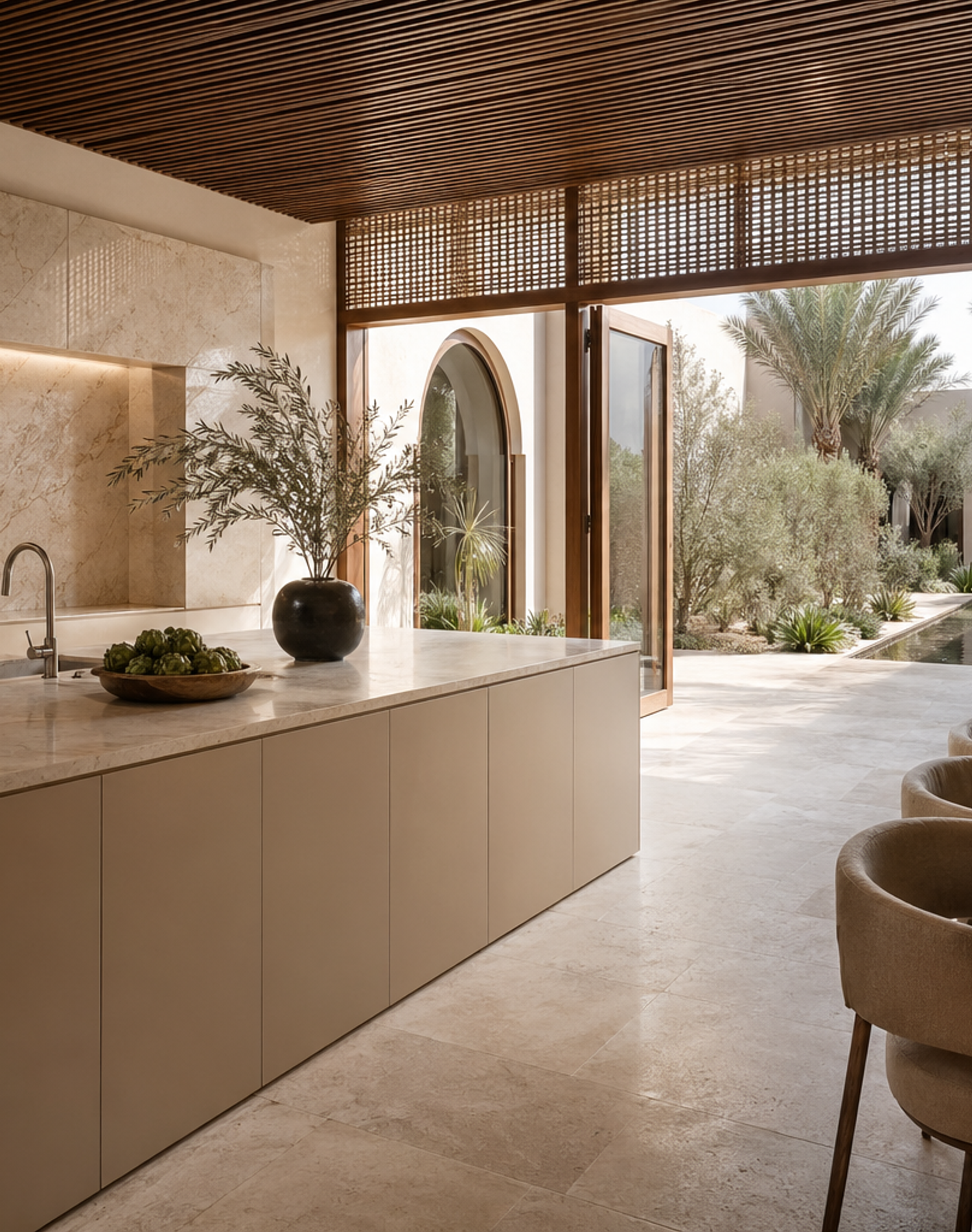 Fadior Radiance Wardrobe Suite with Tailored Valet Cove — interior room context showing cabinet integration