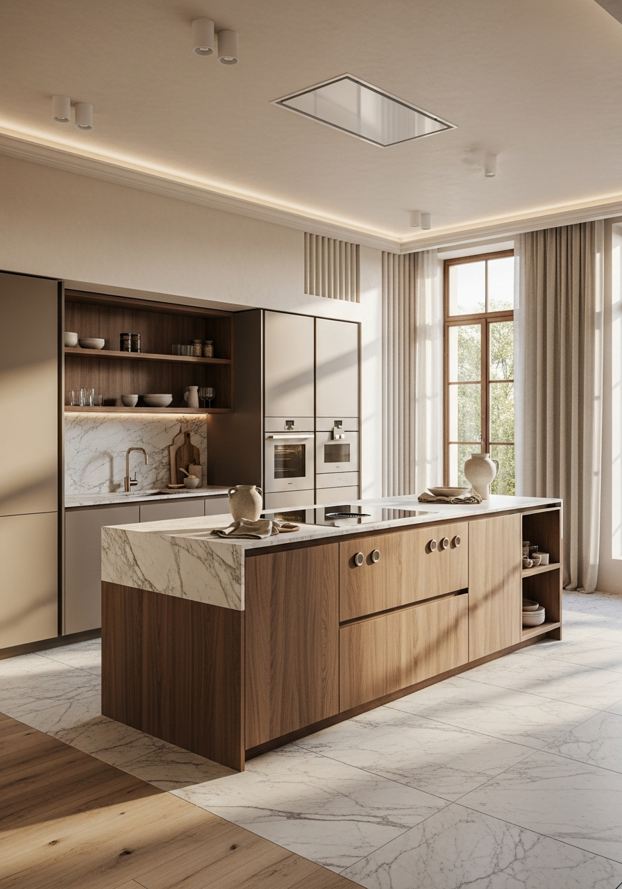 Why Architects Specify Stainless Steel Cabinets: The Professional Case for Material Certainty — 304 stainless steel cabinetry editorial by Fadior
