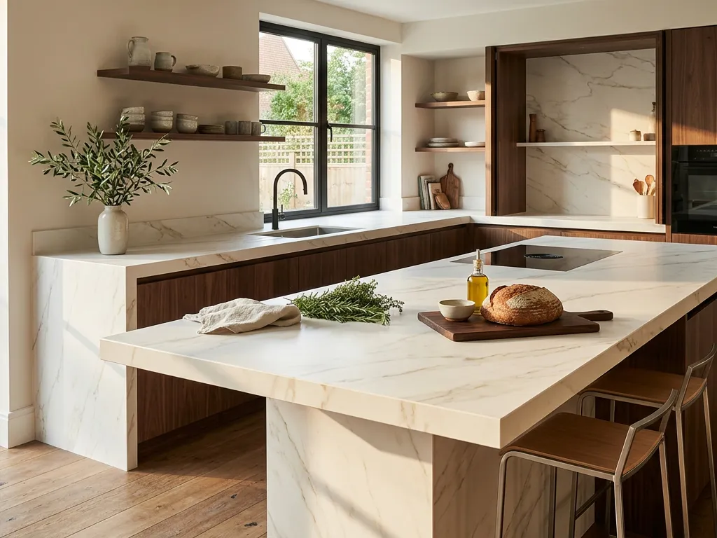Encimera de Piedra Sinterizada (clase Dekton/Neolith)