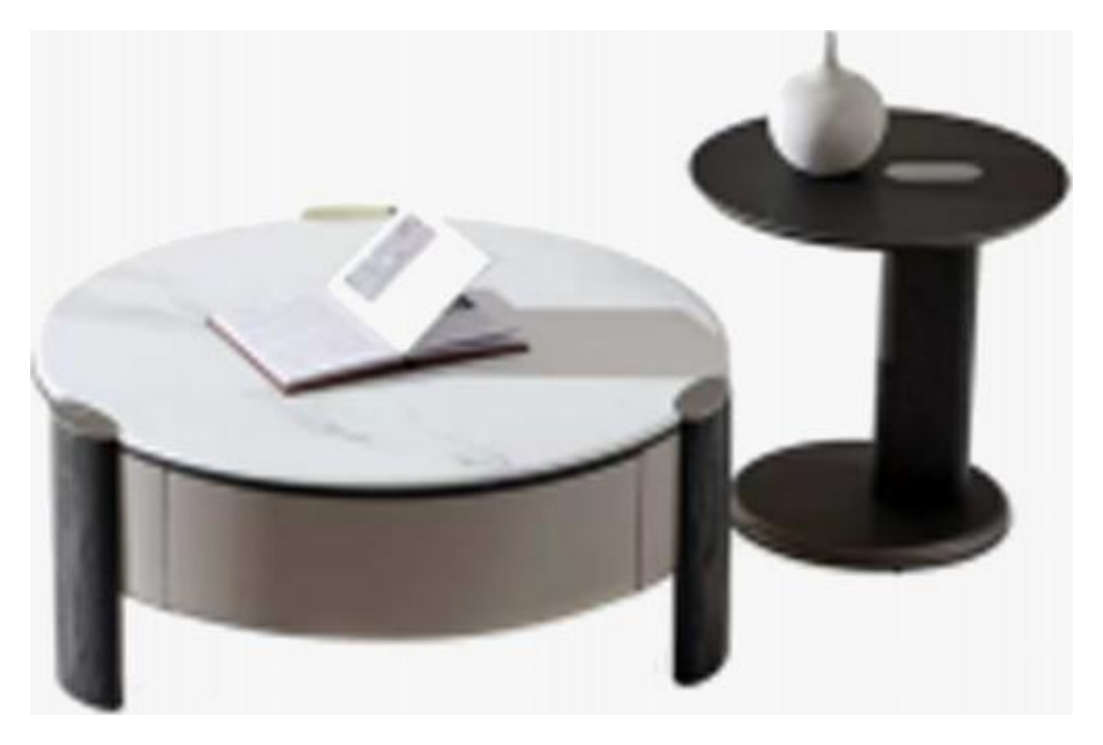 Side Table 80*80*35 product photo for FADIOR HOME shop