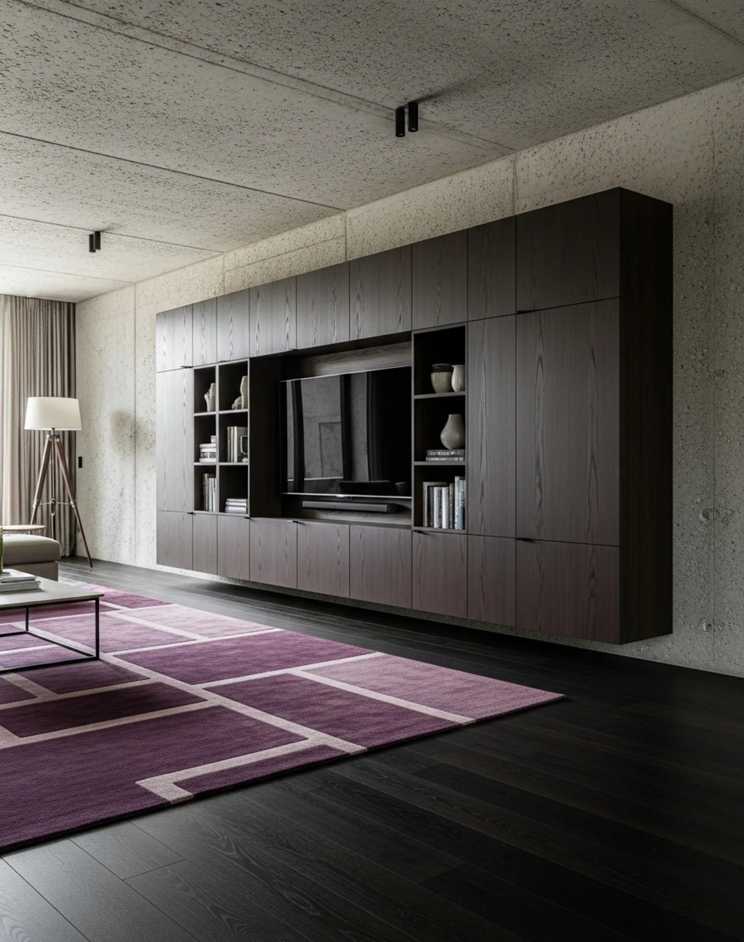 Mueble de TV Essence perspectiva interior