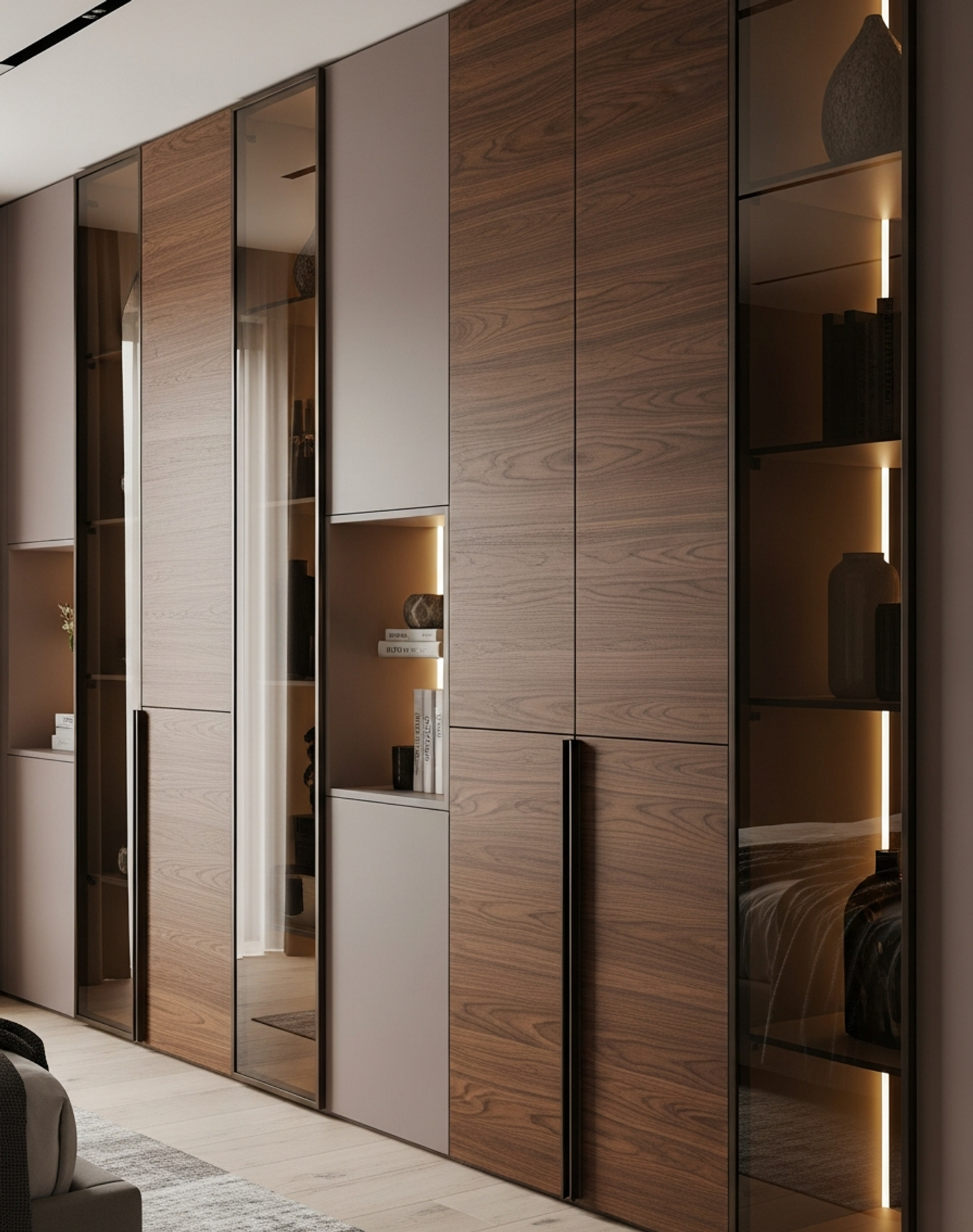 Atelier Bar Cabinet — interior perspective