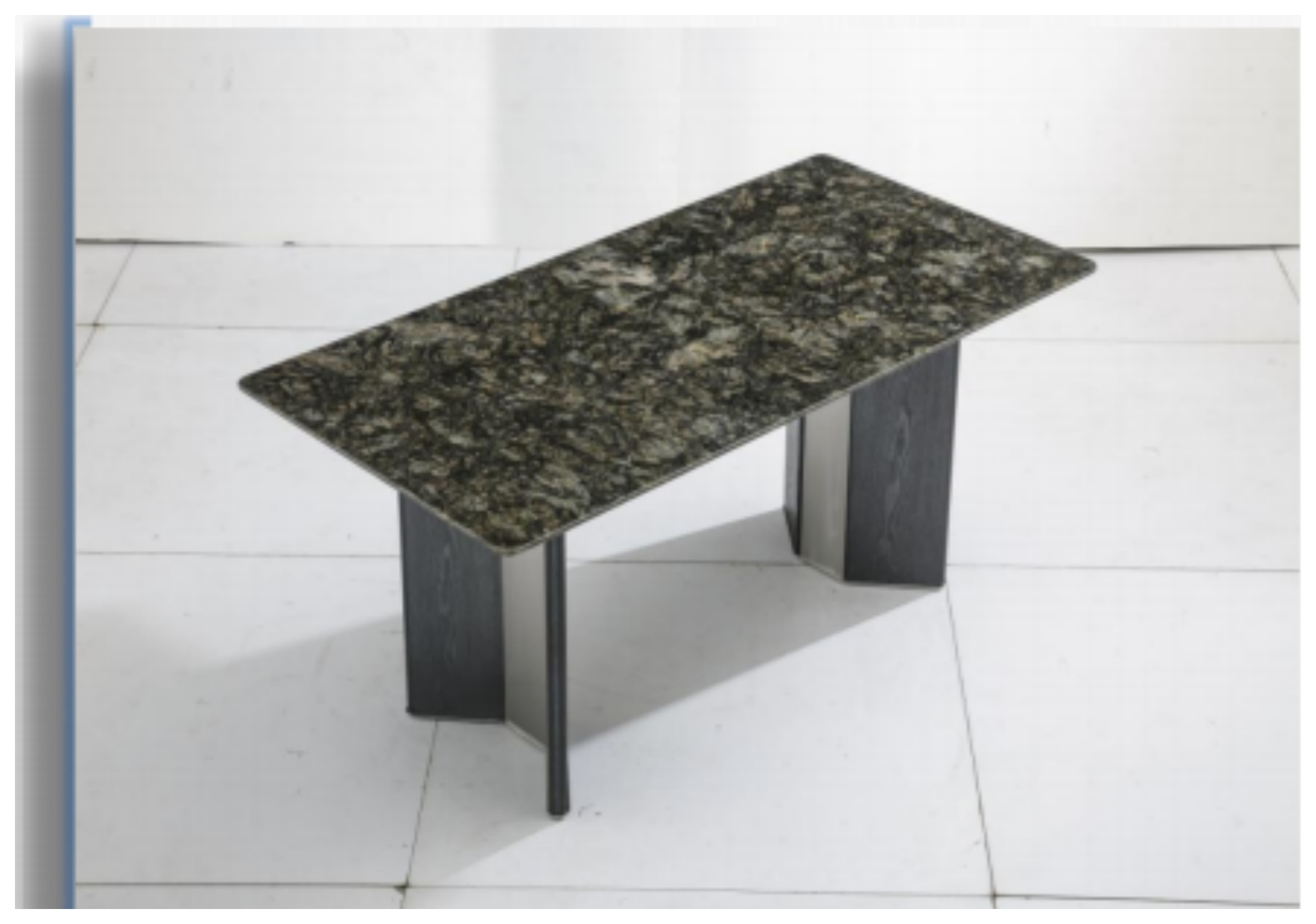 Stone-Top Marble Dining Table 140x80 product photo for FADIOR HOME shop
