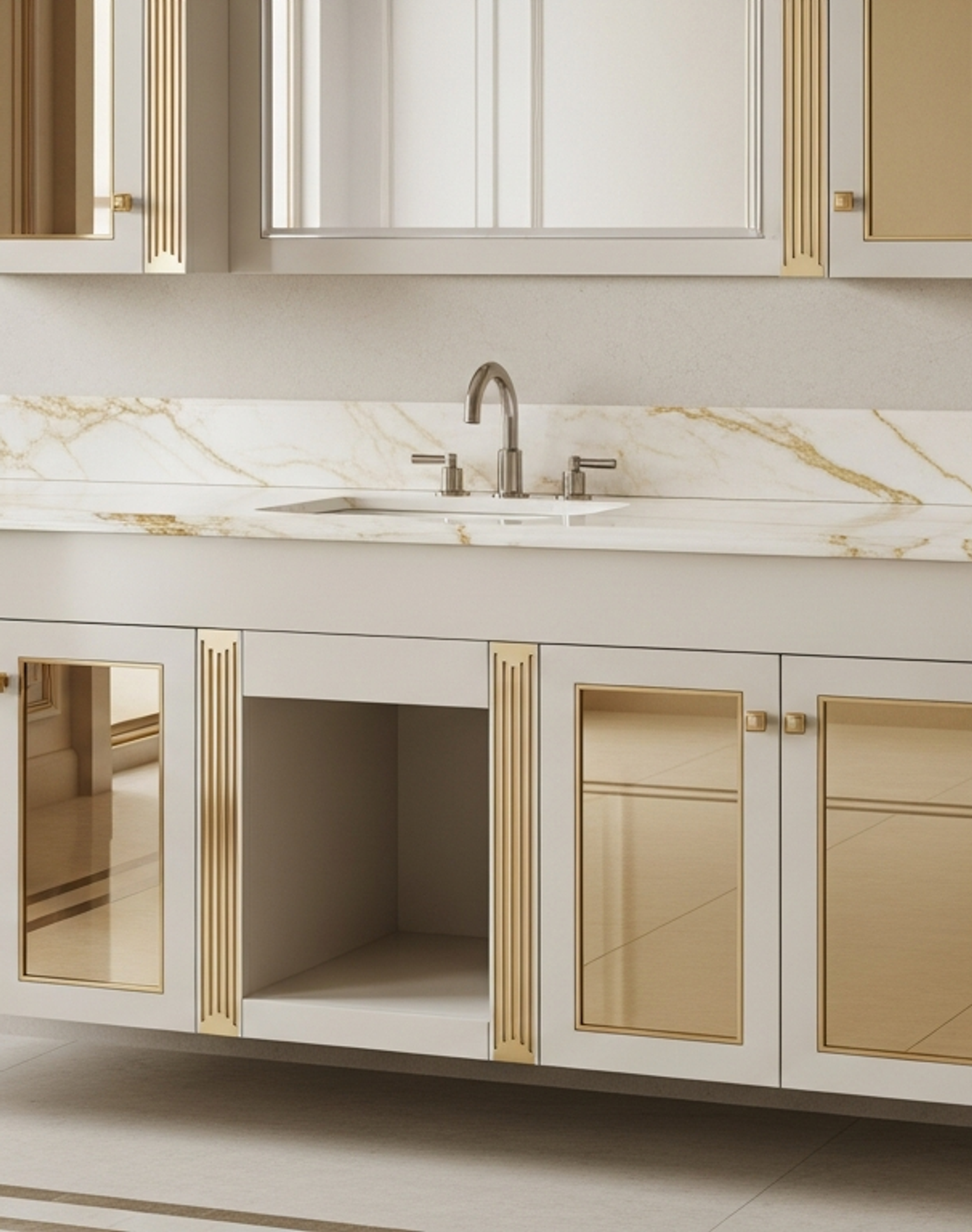 Fadior Acqua Bath and Vanity Suite — lifestyle setting with natural light and residential styling