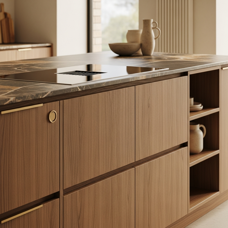 Dark Luxury Kitchen Design: How to Execute Moody Metals Without Shrinking the Space gallery image 1