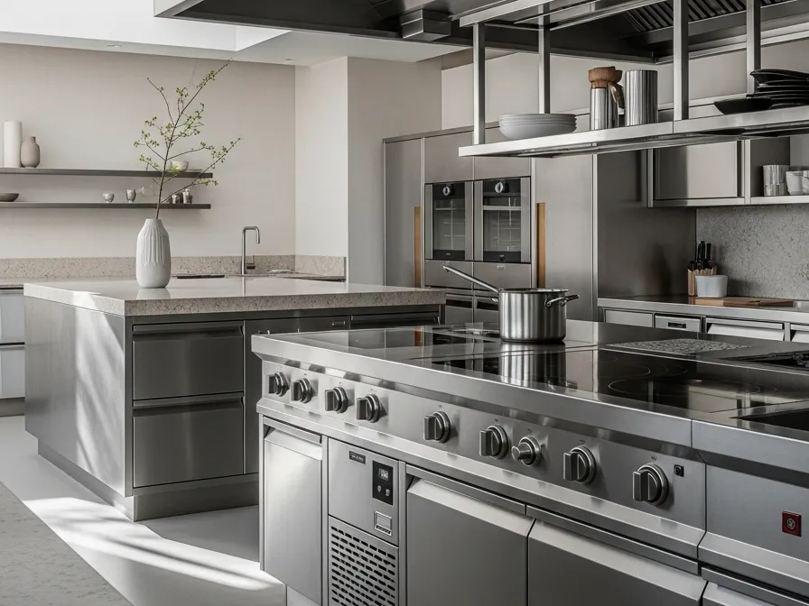 Cocina Comercial con Estrella Michelin en París
