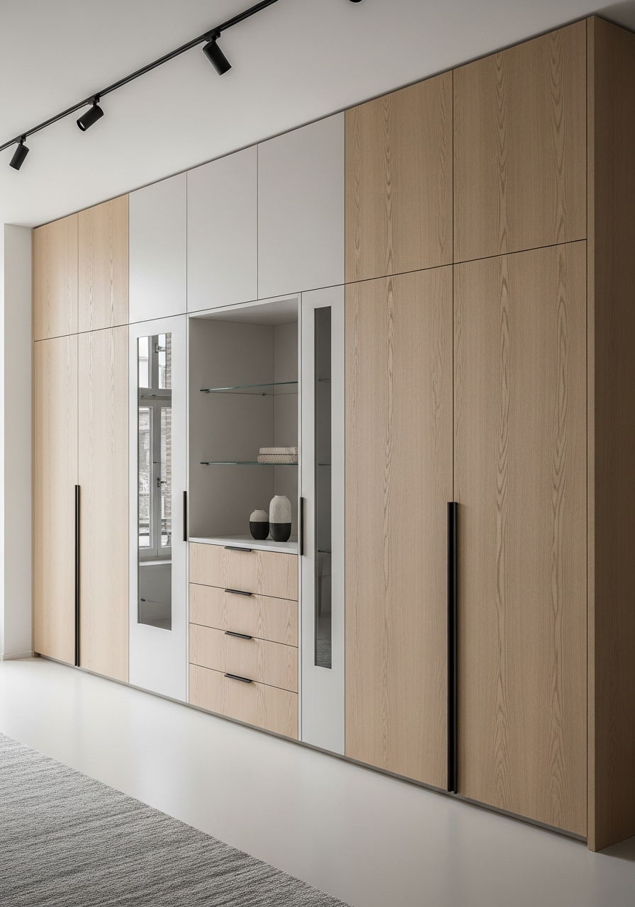 Fadior Lumiere Wardrobe Suite — interior room context showing cabinet integration