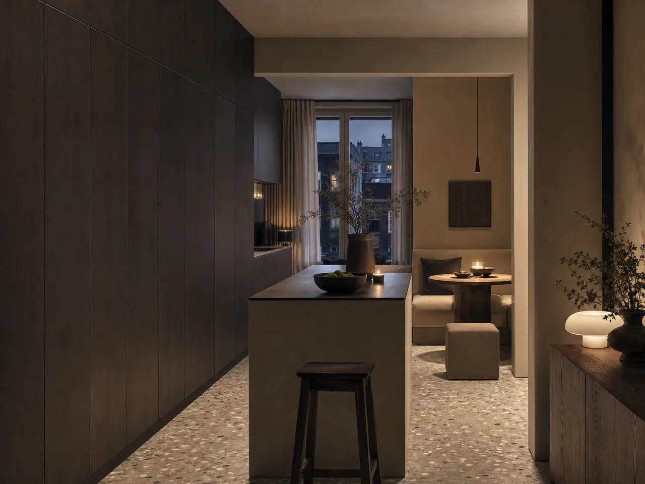 Diseño de cocinas urbanas — editorial de Fadior sobre mobiliario en acero inoxidable 304