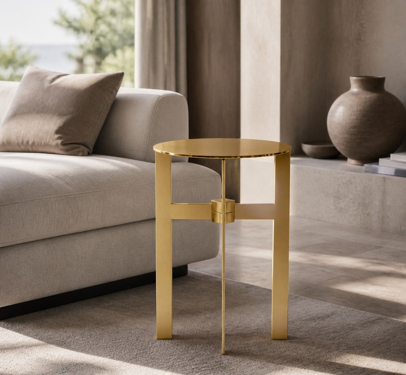 Side Table styled in a FADIOR HOME interior setting