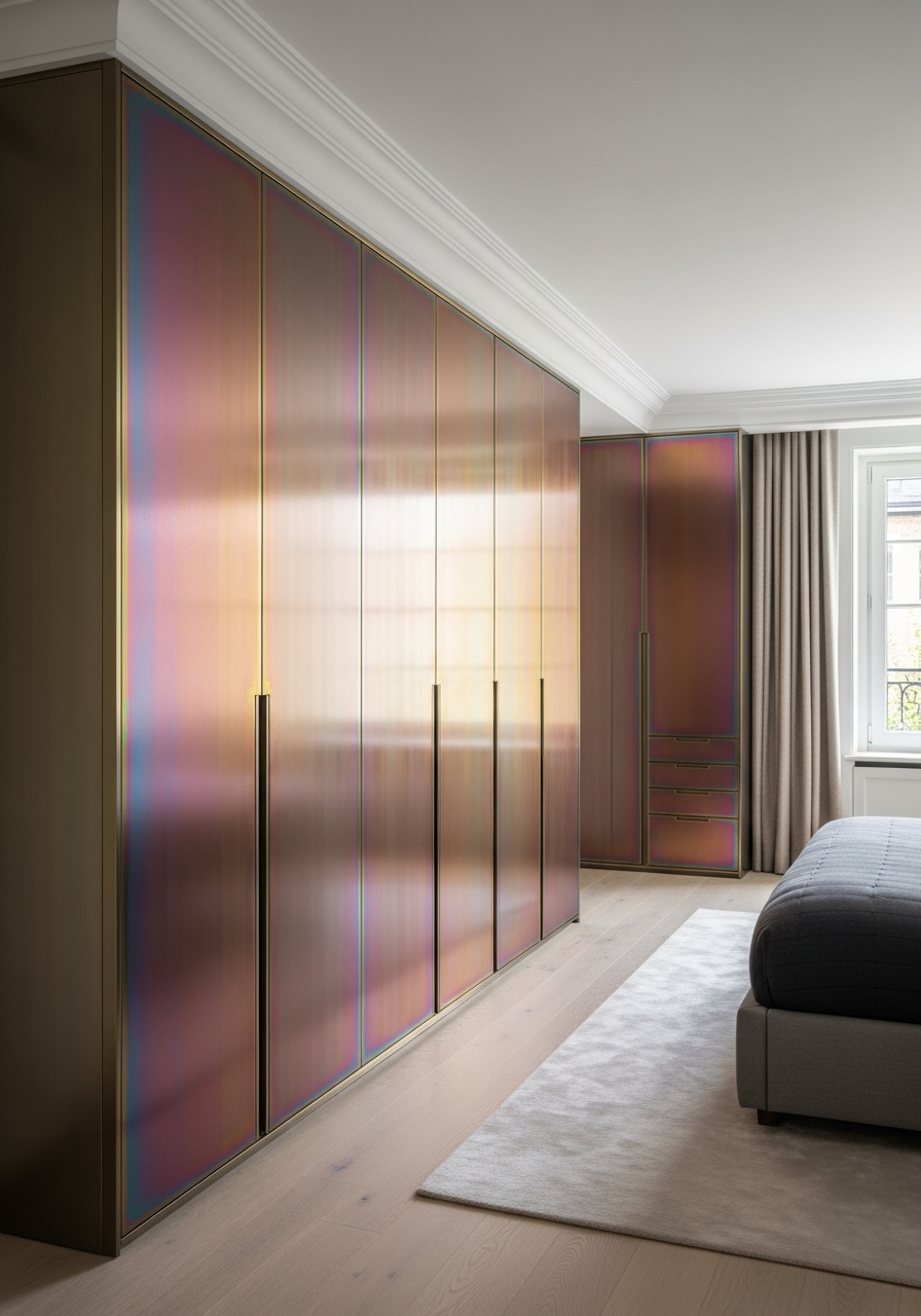 Fadior Brera Wardrobe Suite — interior room context showing cabinet integration