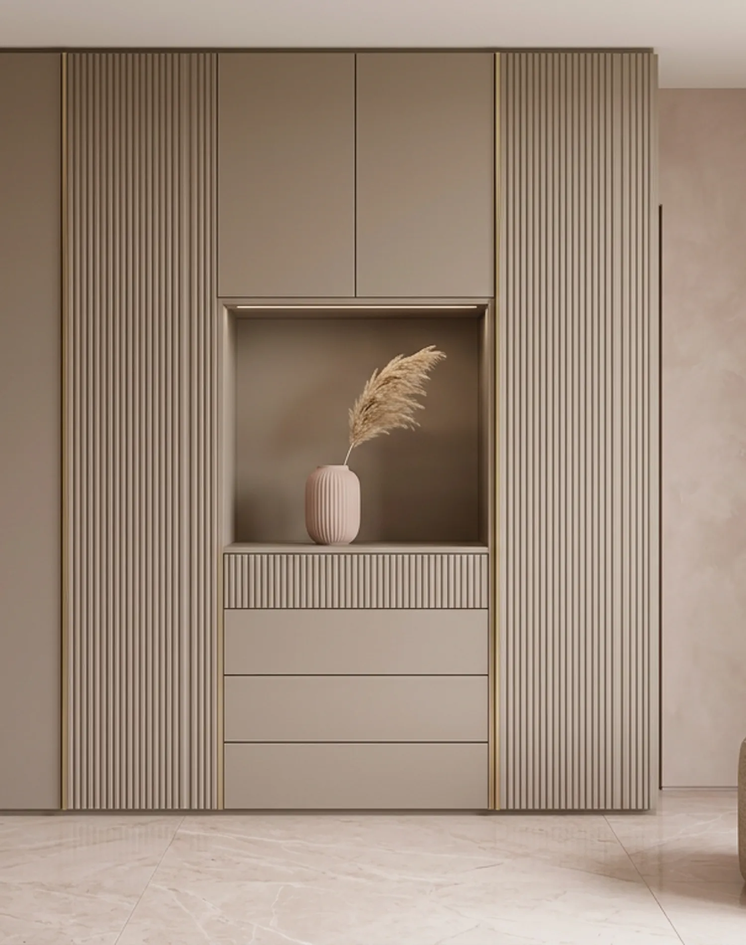Suite de Armario Brera estudio de adaptación
