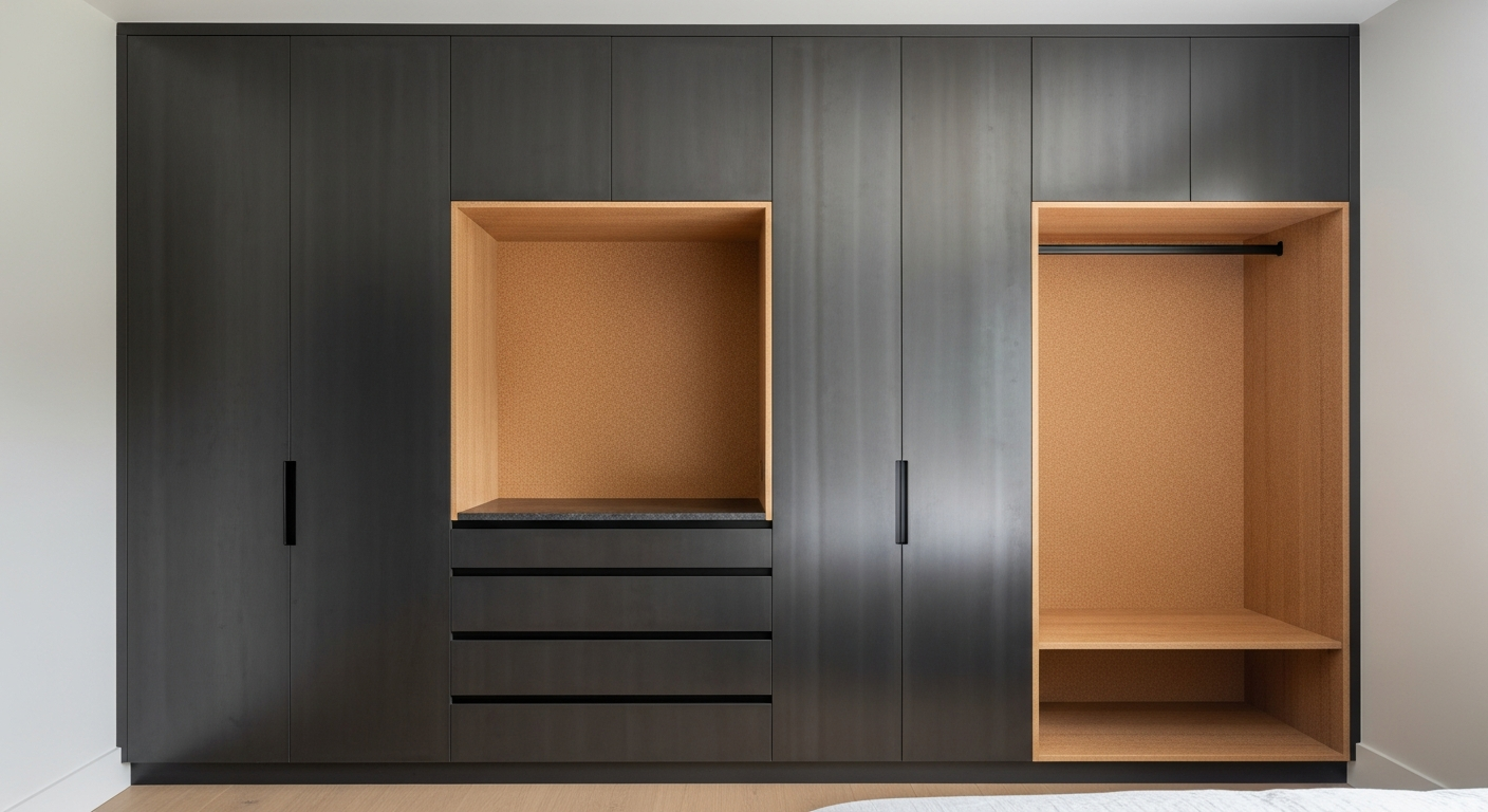 Fadior Brera Wardrobe Suite — lifestyle setting with natural light and residential styling