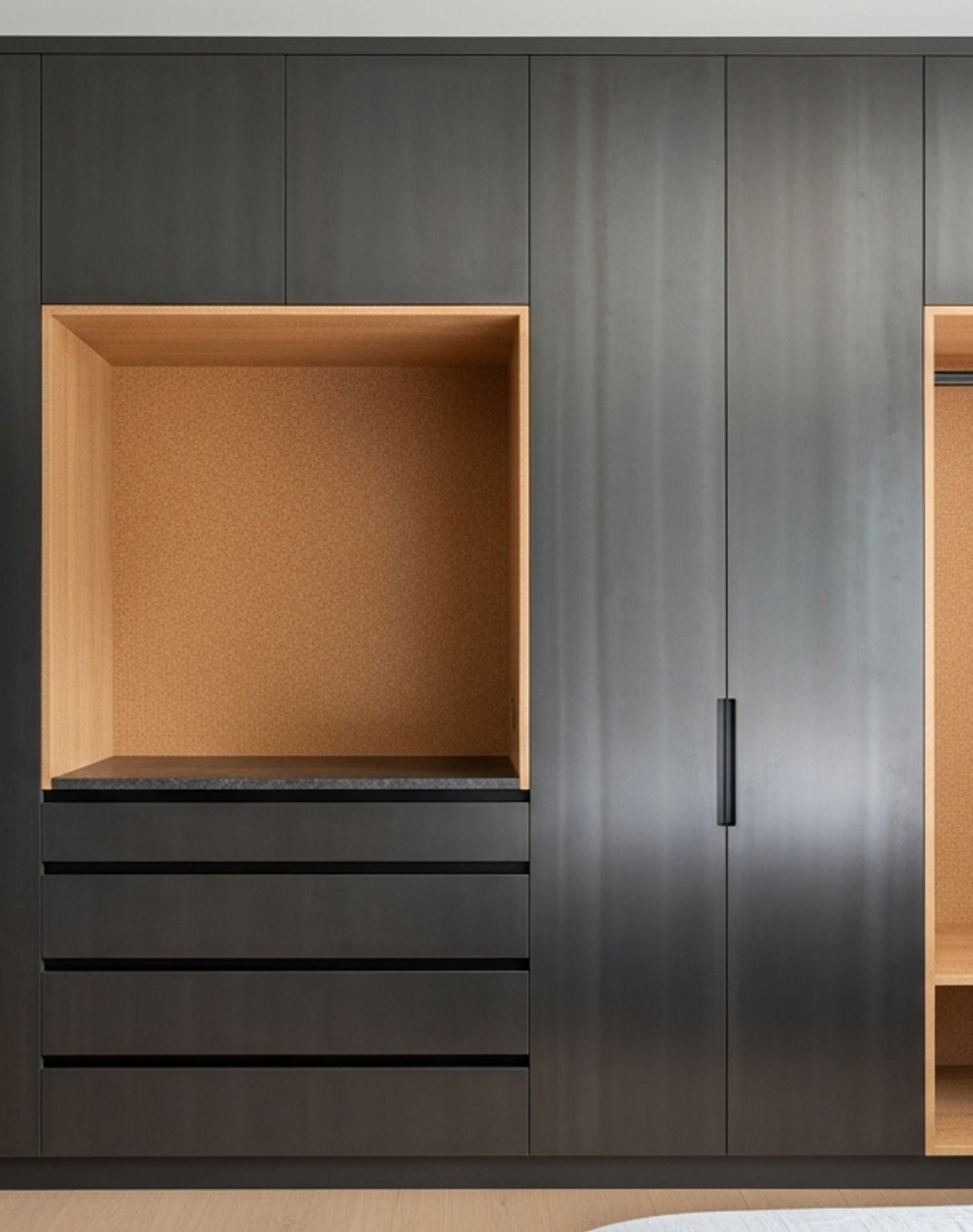 Fadior Brera Wardrobe Suite — lifestyle setting with natural light and residential styling