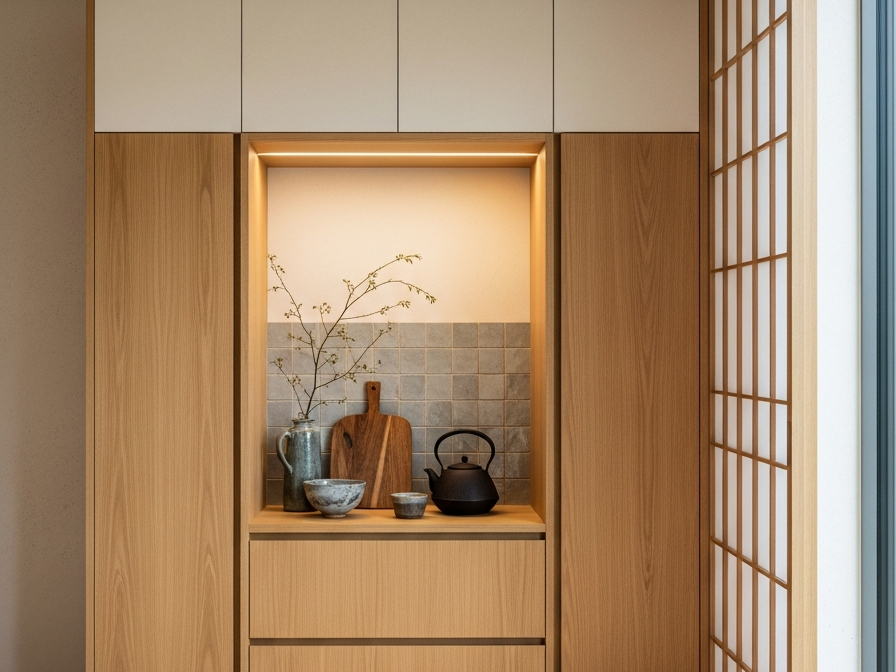 Fadior Brera Wardrobe Suite — 304 stainless steel wardrobe system, front view