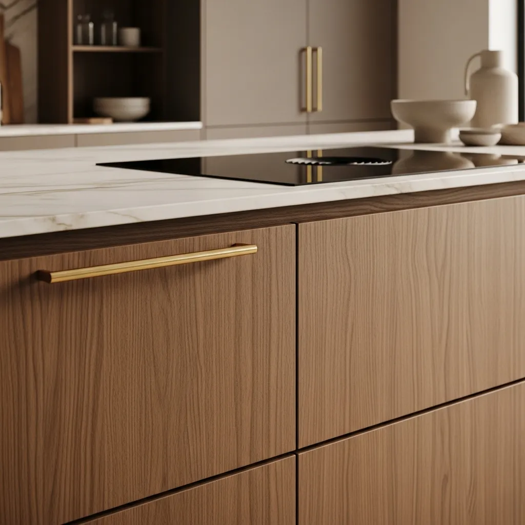 Tendencias de diseño de cocinas de lujo 2026: El cambio hacia materiales permanentes imagen 1