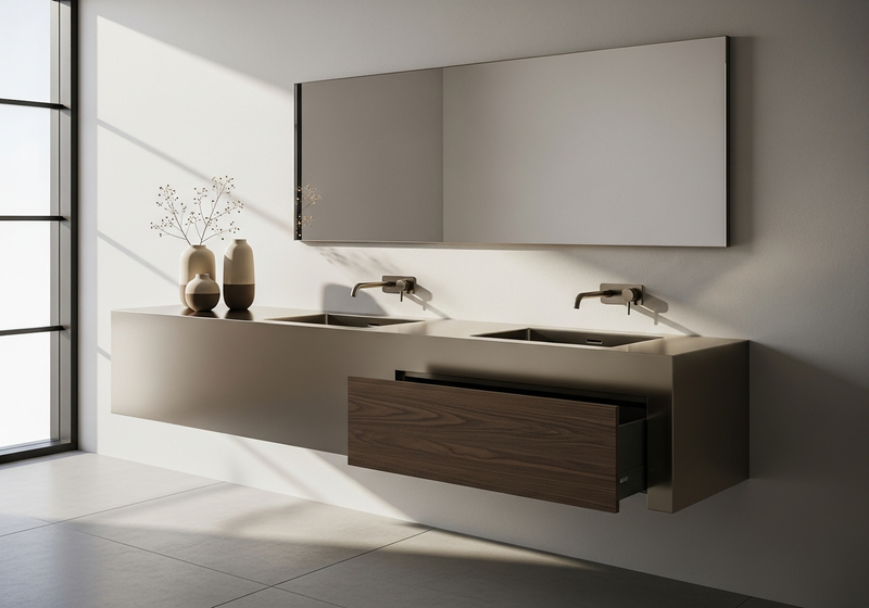 Stainless Steel Bathroom Vanity: The Waterproof Specification Guide