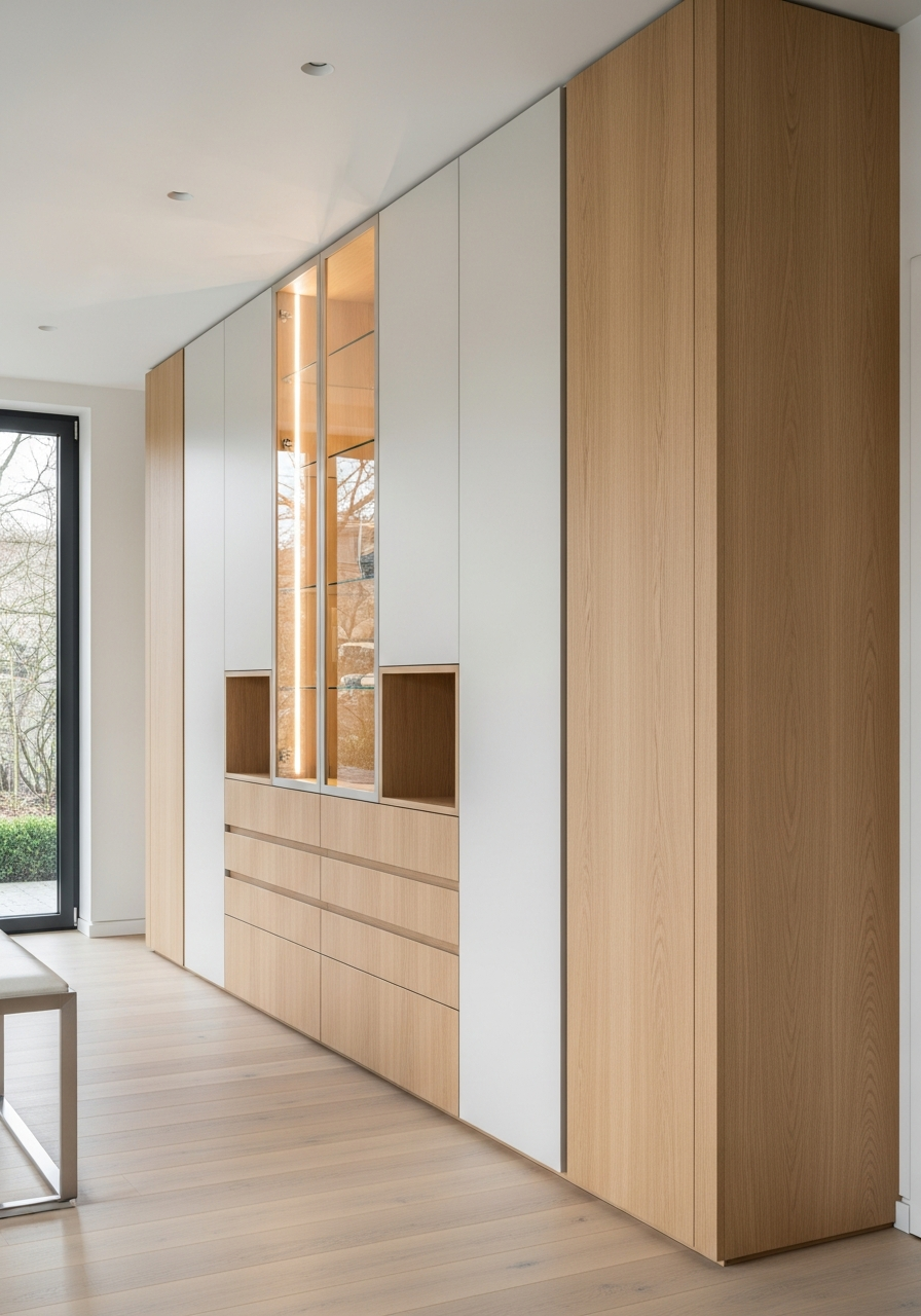 Fadior Brera Wardrobe Suite — interior room context showing cabinet integration