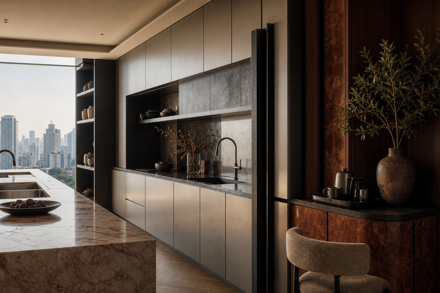 Penthouse de Cocina de 220 m² en Yakarta imagen 1