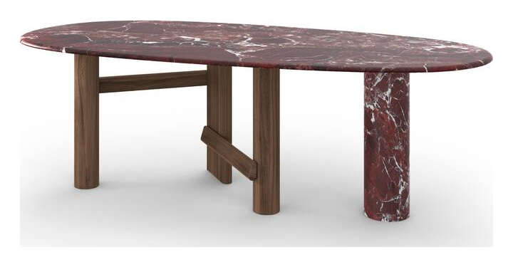 Marble Dining Table 2000*970*750H product photo for FADIOR HOME shop