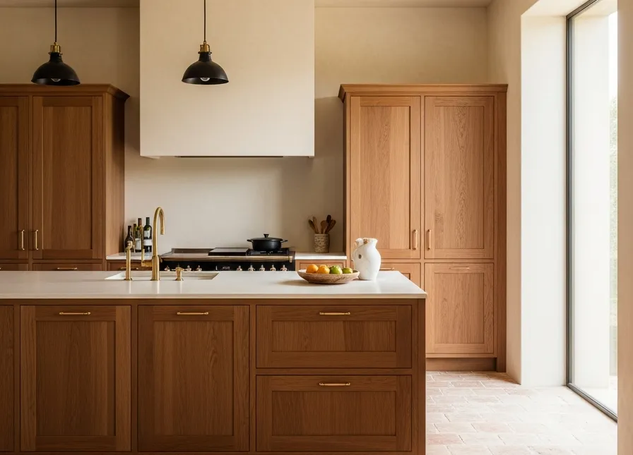 Fadior Solace Kitchen Suite — 304 stainless steel kitchen system, front view