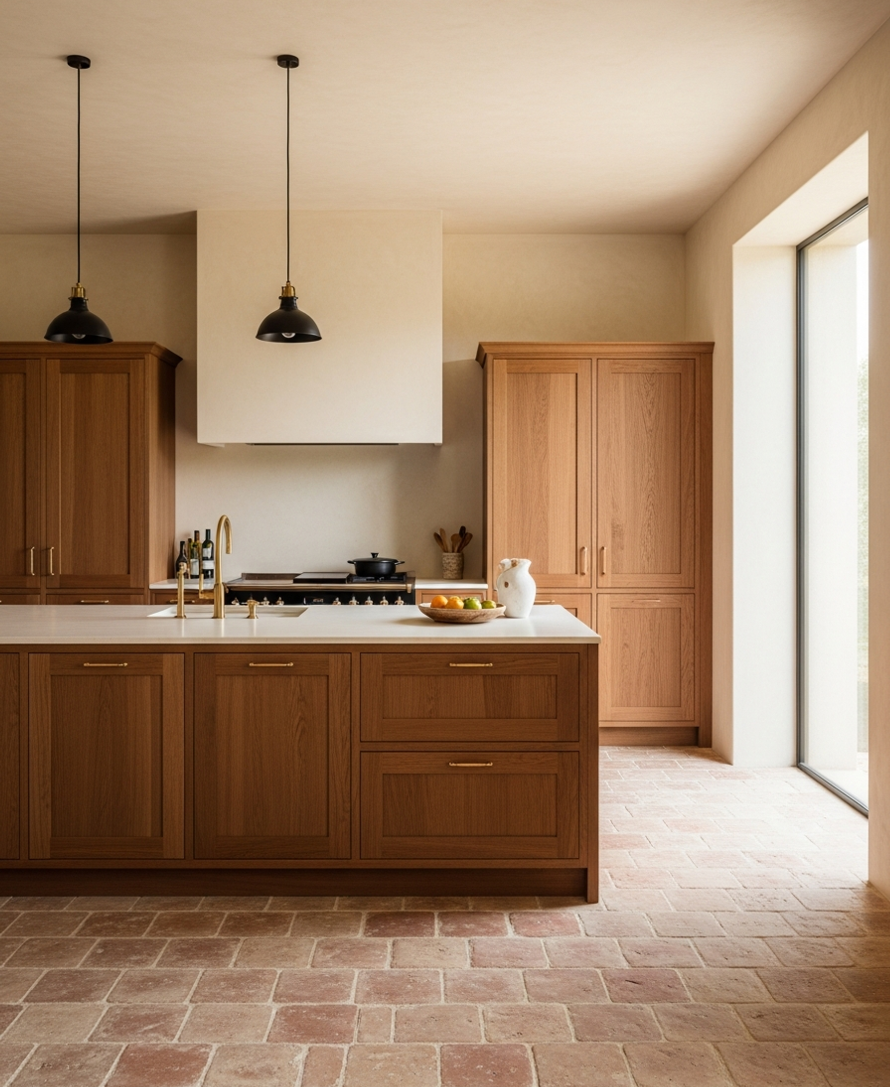 Fadior Solace Kitchen Suite — 304 stainless steel kitchen system, front view