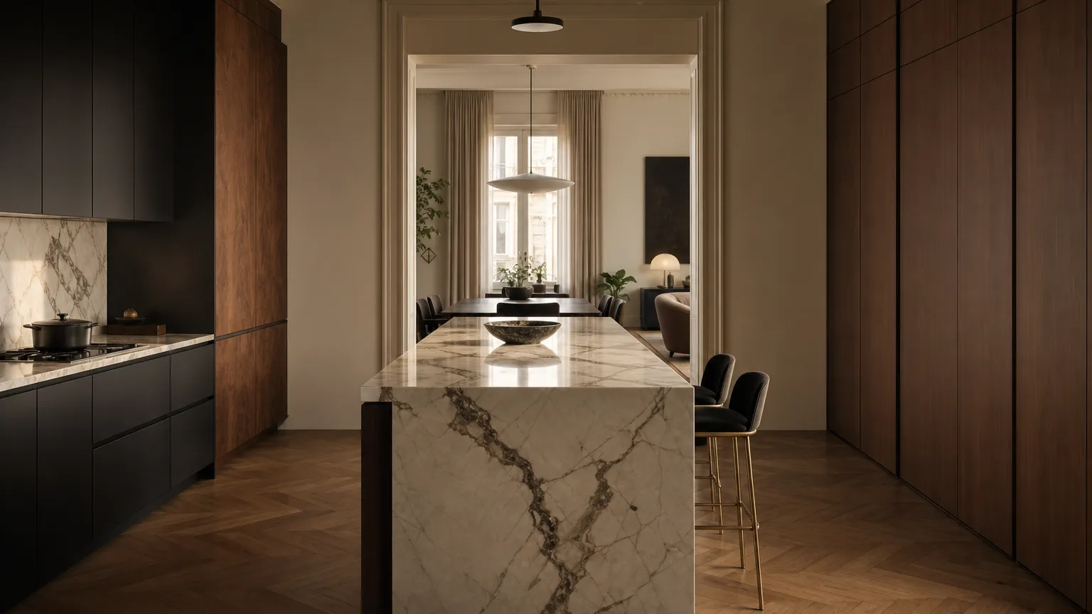 Diseño de cocinas modernas: Una guía 2026 sobre materiales y distribuciones