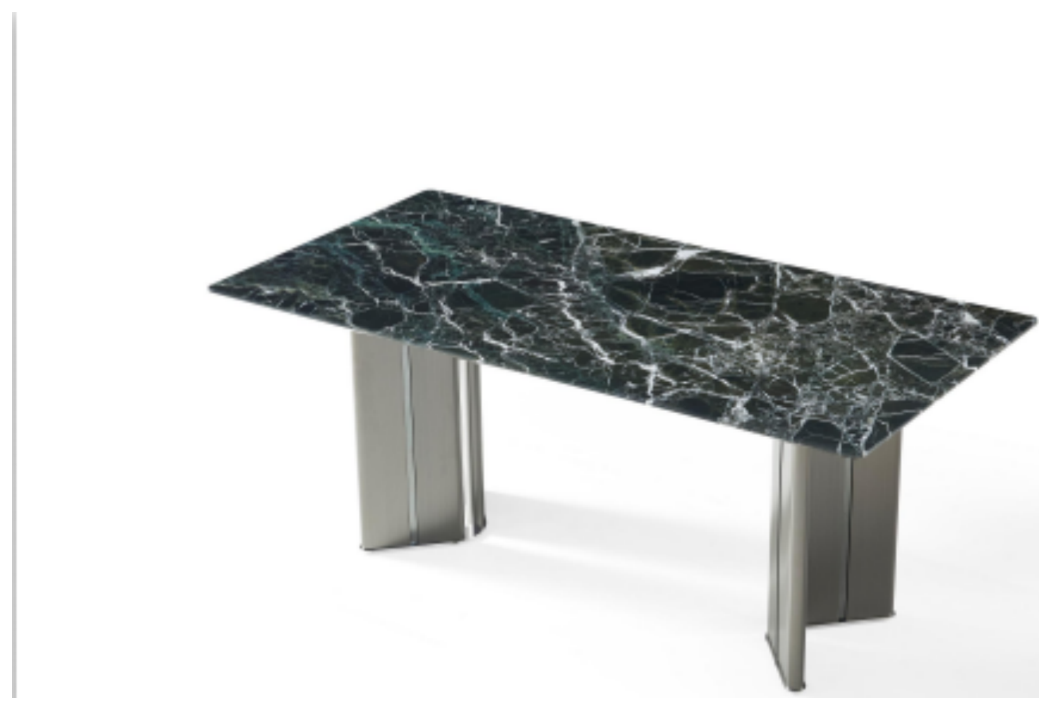 Stone-Top Marble Dining Table 160x80 product photo for FADIOR HOME shop