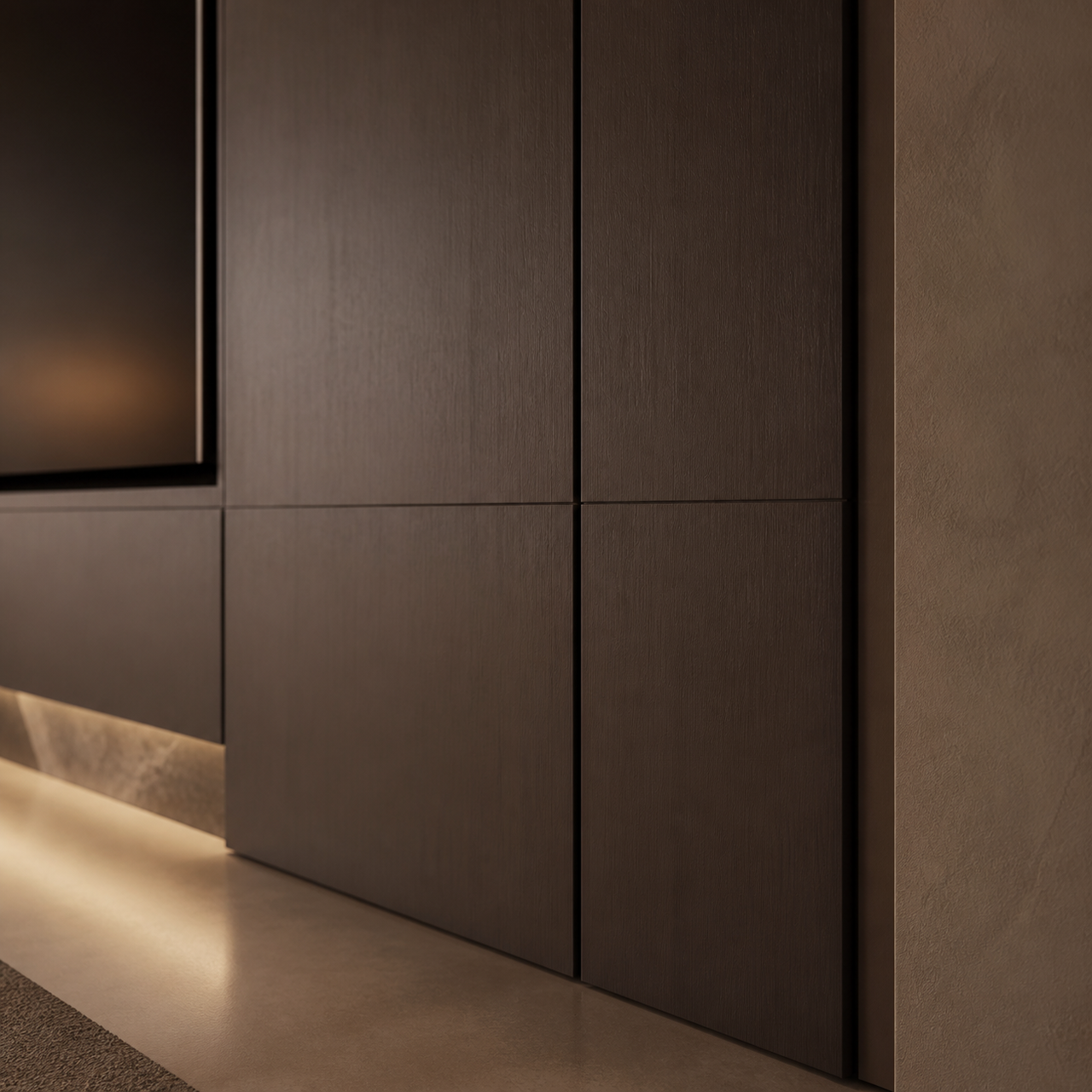 Fadior Silvan Living Room Suite with Courtyard Threshold Gallery — close-up of stainless steel finish and hardware detail