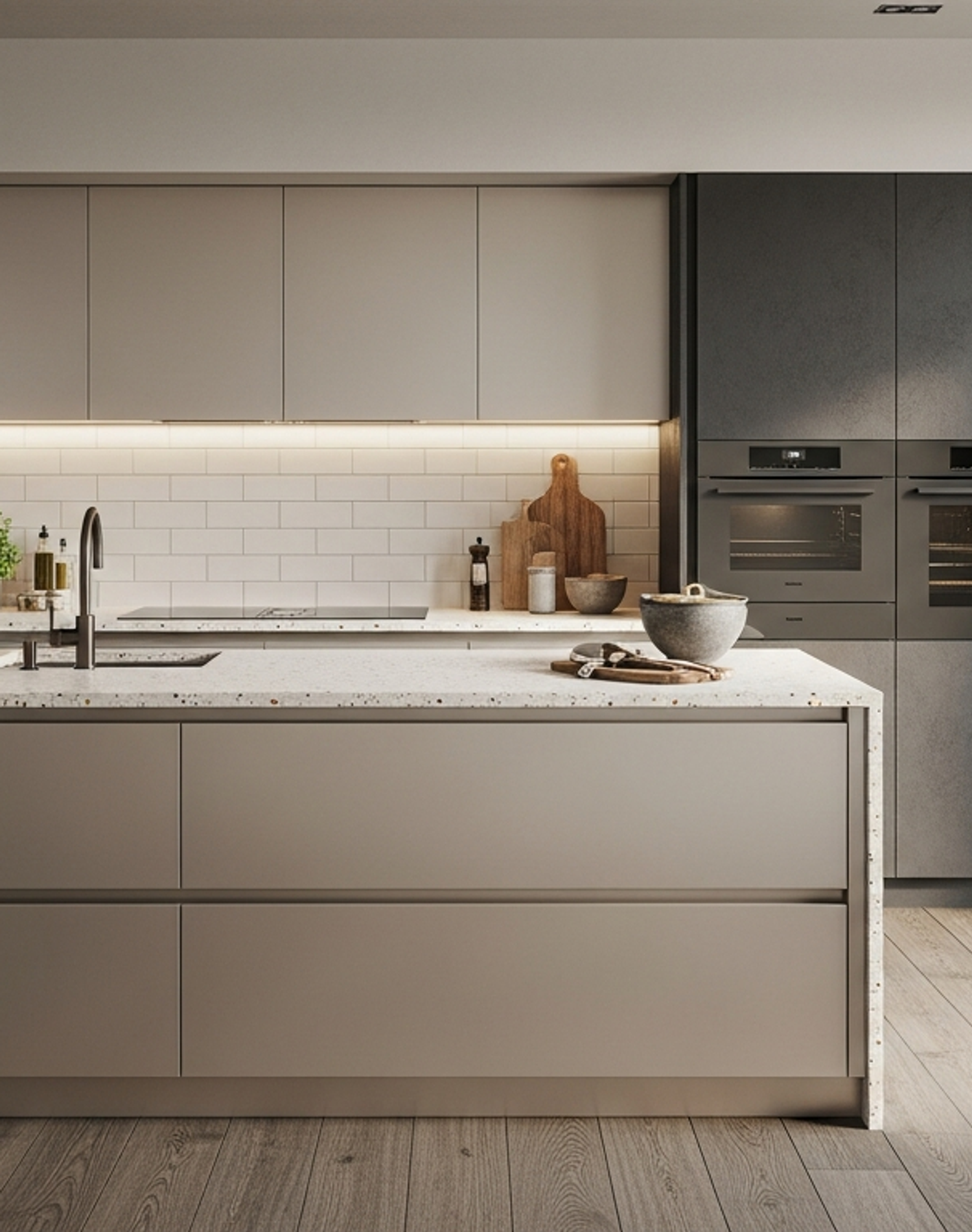 Fadior Abyss Kitchen Suite — lifestyle setting with natural light and residential styling