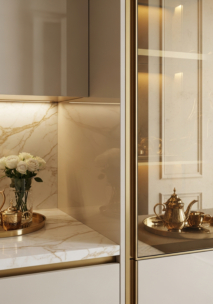 Terrazzo Wall Panel Suite detail view